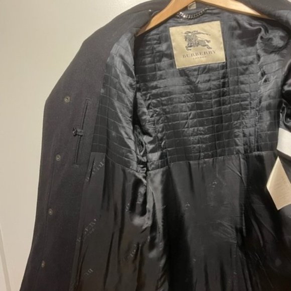 Men's Burberry Prorsum Winter Wool Coat - Black Mint Condition - Picture 6 of 16